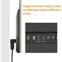 Adattatore HDMI Maschio / Femmina Angolato 90&deg