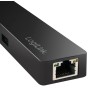Hub USB-C&trade SuperSpeed 3 Porte USB-A 3.0 Femmina Nero