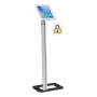 Supporto da Pavimento con Chiave di Sicurezza iPad/Tablet 9.7''-10.1''