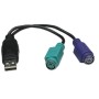 Adattatore USB a doppio PS/2