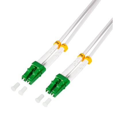 Cavo Fibra Ottica Armato Acciaio OS2 LC/APC Duplex 9/125 7,5m