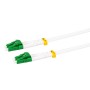 Cavo Fibra Ottica Armato Acciaio OS2 LC/APC Duplex 9/125 2m