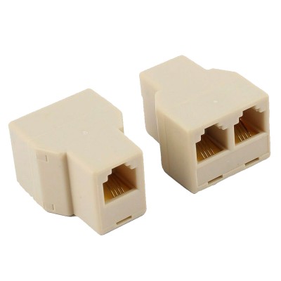 Accoppiatore telefonico 2x 6P6C F a 6P6C F
