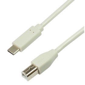 Cavo HighSpeed USB-C&trade Maschio/USB-B Maschio 2m Grigio