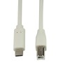 Cavo HighSpeed USB-C&trade Maschio/USB-B Maschio 2m Grigio