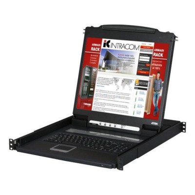 Console USB-PS2 VGA con LCD 17'' da rack 19'', CL1000M