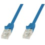Cavo di rete Patch in CCA Cat.5E Blu UTP 3m