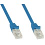 Cavo di rete Patch in CCA Cat.5E Blu UTP 10m