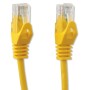 Cavo di rete Patch in CCA Cat.5E Giallo UTP 0,5m