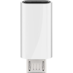 Adattatore Micro USB Maschio a USB-C&trade Femmina Bianco