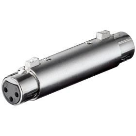 Adattatore XLR Cannon Femmina/Femmina