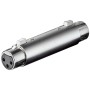 Adattatore XLR Cannon Femmina/Femmina