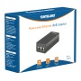 Iniettore Power over Ethernet (PoE) 15.4W