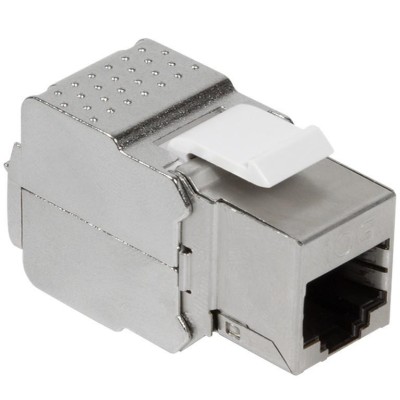 Frutto Keystone RJ45 Cat6A 10Gigabit STP 180&deg Toolless