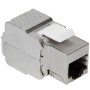 Frutto Keystone RJ45 Cat6A 10Gigabit STP 180&deg Toolless