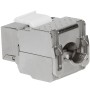 Frutto Keystone RJ45 Cat6A 10Gigabit STP 180&deg Toolless