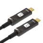 Cavo Audio/Video Ottico Attivo USB-C&trade M/M AOC Fibra Ottica 4K 30m