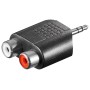 Adattatore Audio 3.5mm Maschio a 2 RCA Stereo Femmina