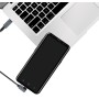 Cavo HighSpeed E-mark PD USB-C&trade Maschio Angolato/USB-C&trade Maschio Dritto 1m Nero