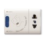 Domus S44 Presa Rasoi Euroamericana 230V 20VA Bianco Lucido