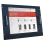 Monitor LCD 17'' per Rack 19'' 8 Unit&agrave Nero