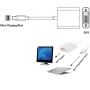Adattatore Mini DisplayPort (Thunderbolt) 1.2 / DVI 15cm Bianco