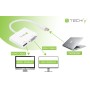 Adattatore Mini DisplayPort ad HDMI/VGA