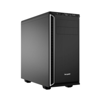 BE QUIET! CASE ATX PURE BASE 600, 7 HDD SLOT, 2XUSB3.0, 1XAUDIO I/O, SILVER
