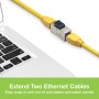 Adattatore Modulare Keystone RJ45 Accoppiatore di Rete Cat.6 F/F Schermato FTP