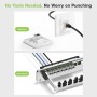 Adattatore Modulare Keystone RJ45 Accoppiatore di Rete Cat.6 F/F Schermato FTP