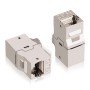 Adattatore Modulare Keystone RJ45 Accoppiatore di Rete Cat.6A F/F Schermato FTP