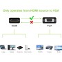 Cavo Convertitore Adattatore da HDMI&trade a VGA 1920x1200 con Audio 3.5''