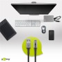 Cavo USB-C&trade a USB A Connettori in Metallo e Rivestimento Tessuto 2,0m