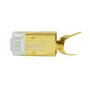 Plug Modulare Dorato RJ45 CAT.8.1/CAT.6A 10pz