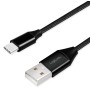Cavo HighSpeed USB-C&trade Maschio/USB-A Maschio 0,3m Nero