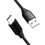 Cavo HighSpeed USB-C&trade Maschio/USB-A Maschio 0,3m Nero