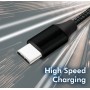 Cavo HighSpeed USB-C&trade Maschio/USB-A Maschio 0,3m Nero