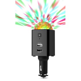 Caricatore da Auto USB-C&trade con Luce Disco TX-159