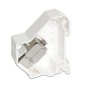 Adattatore su barra DIN per modulo RJ45 Keystone
