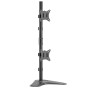 Supporto da Scrivania 2 Monitor 17-32'' con Base e Supporto per Smartphone