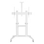 Supporto da Pavimento per TV da 70'' a 120'' Bianco