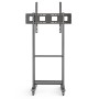 Supporto da Pavimento TV LCD/LED 50-90'' Altezza Regolabile con Mensola