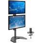 Supporto da Scrivania 2 Monitor 13-27'' con base
