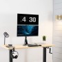 Supporto da Scrivania 2 Monitor 17-32'' con Base e Supporto per Smartphone