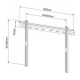 Staffa a Muro Ultra Slim TV LED LCD 40-65''