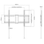 Staffa a Muro Fissa TV LED LCD 37-80''