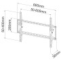 Staffa a Muro Fissa TV LED LCD 40-65''