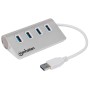 Hub USB3.0 4 porte Silver