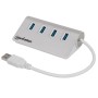 Hub USB3.0 4 porte Silver