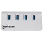 Hub USB3.0 4 porte Silver